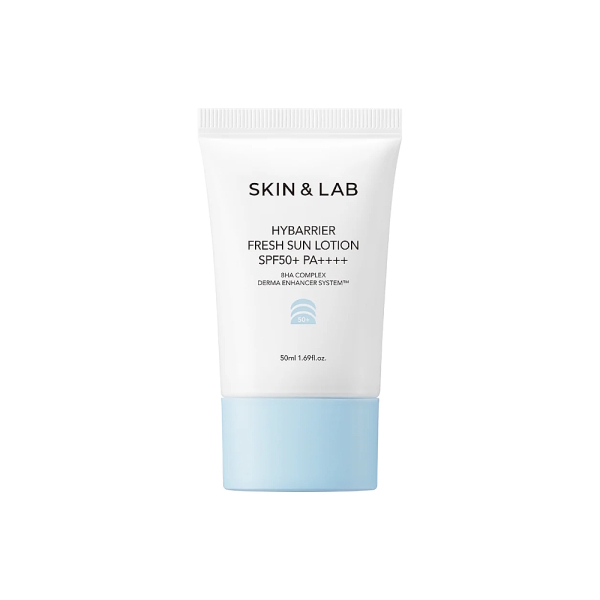 Skin & Lab Hybarrier Fresh Sun Lotion SPF50 PA++++ Kuru ve Hassas Ciltler İçin Güneş Koruyucu 50 ml - 1
