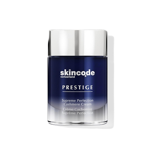 Skincode Prestige Supreme Perfection Cashmere Cream 50 ml – Cilt Sıkılaştırıcı, Yoğun Nemlendirici ve Yaşlanma Karşıtı Kaşmir Dokulu Yüz Kremi - 1