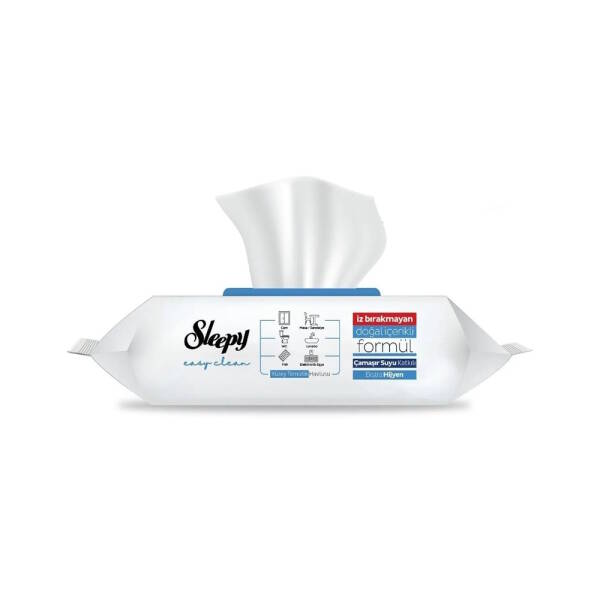 Sleepy Easy Clean Ekstra Hijyen Yüzey Temizlik Havlusu 100 Adet - 1