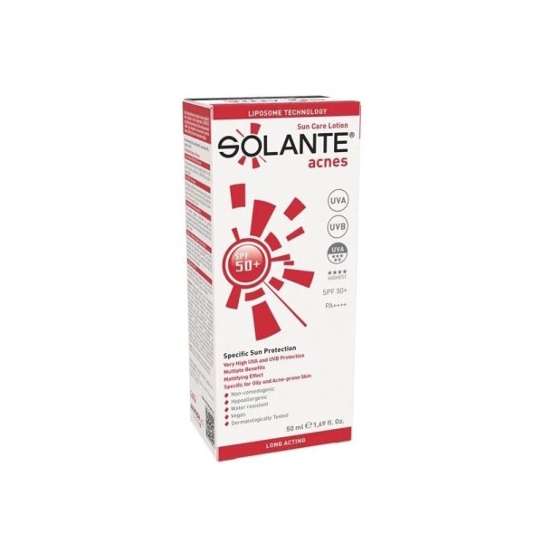 Solante Acnes Güneş Koruyucu SPF50+ 50 ml - 1