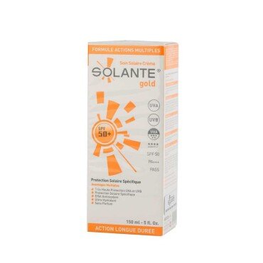 Solante Gold Sun Care Cream SPF50+ 150ml - Solante