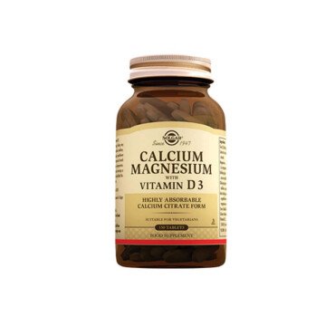 Solgar Calcium Magnesium With Vitamin D3 150 Tablet - Solgar