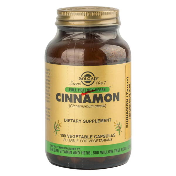 Solgar Cinnamon 100 Kapsül - 1