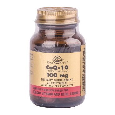 Solgar Coenzyme Q-10 100mg 30 Kapsül - Solgar