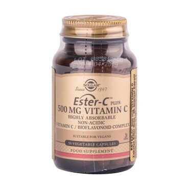 Solgar Ester-C Plus 500mg 50 Kapsül - Solgar