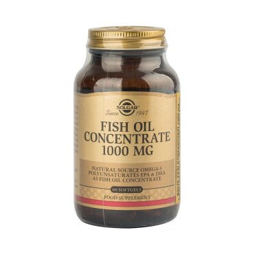 Solgar Fish Oil Concentrate 1000mg 60 Kapsül - Solgar