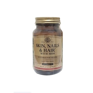 Solgar Skin, Nails&Hair with MSM 60 Tablet - Solgar