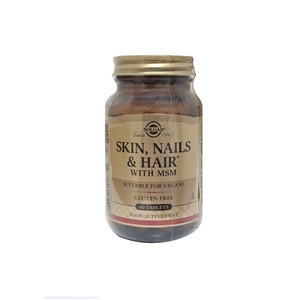 Solgar Skin, Nails&Hair with MSM 60 Tablet - 1