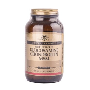 Solgar Glucosamine Chondroitin MSM 120 Tablet - Solgar