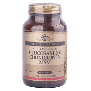 Solgar Glucosamine Chondroitin MSM 60 Tablet - Solgar