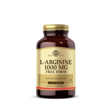 Solgar L-Arginine 1000mg Free Form 90 Tablet - Solgar
