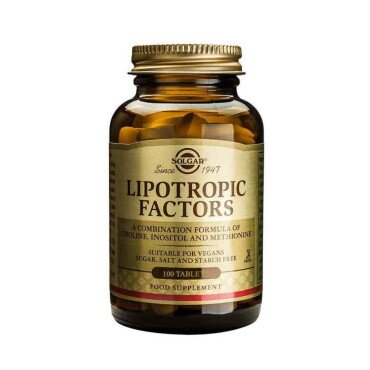 Solgar Lipotropic Factors 100 Tablet - Solgar