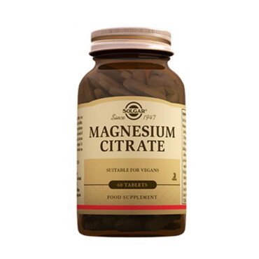 Solgar Magnesium Citrate 60 Tablet - Solgar