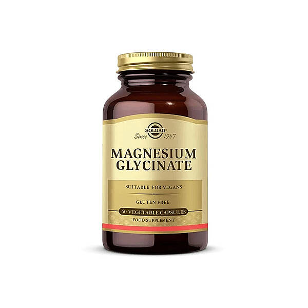 Solgar Magnesium Glycinate İçeren Takviye Edici Gıda 60 Kapsül - 1