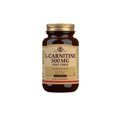 Solgar Maxi L Carnitine 500mg 30 Tablet - Solgar