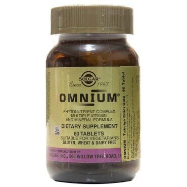Solgar Omnium 60 Tablet - Solgar