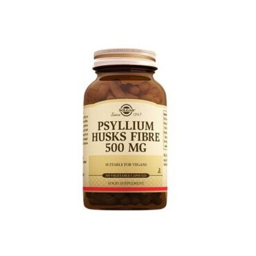 Solgar Psyllium Husks Fibre 500mg 200 Kapsül - Solgar