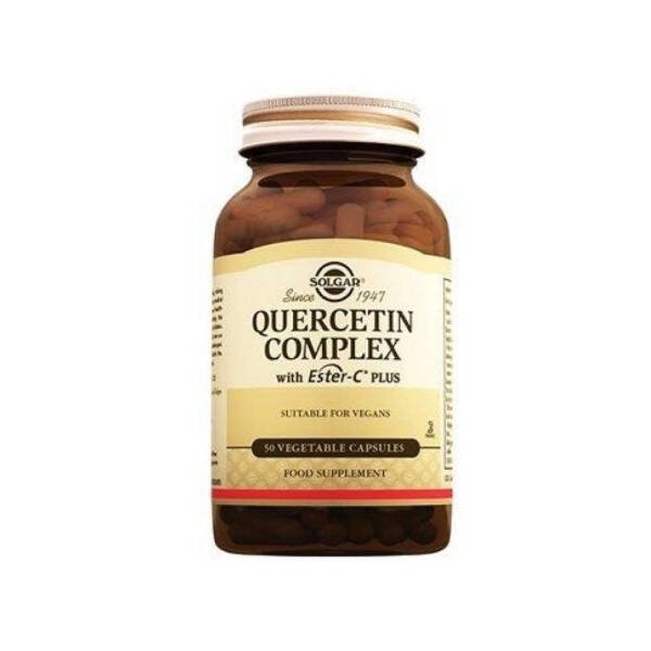 Solgar Quercetin Complex with Ester-C Plus 50 Kapsül - 1