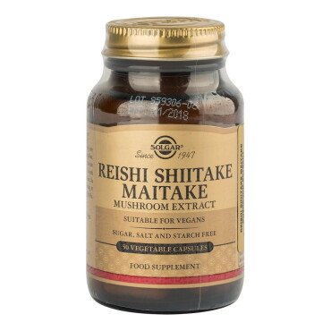 Solgar Reishi Shiitake Maitake 50 Kapsül - Solgar