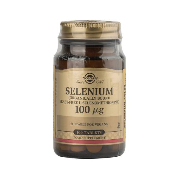 Solgar Selenium 100mcg 100 Tablet - 1