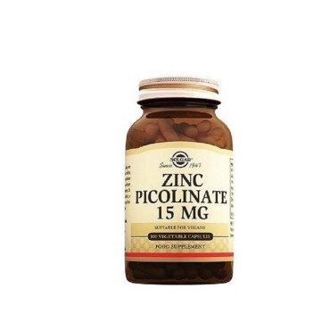 Solgar Zinc Picolinate 15mg 100 Kapsül - Solgar