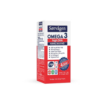 Sorvagen Omega 3 High DHA Norveç Balık Yağı Takviye Edici Gıda 50 Kapsül - Sorvagen