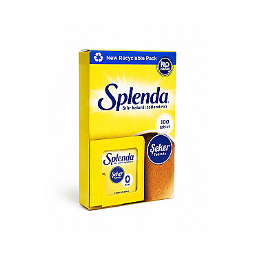 Splenda Sıfır Kalorili Tatlandırıcı 100 Tablet - Splenda