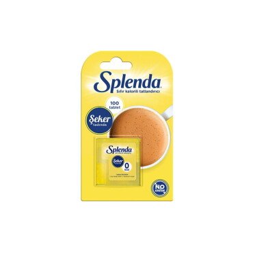 Splenda Sıfır Kalorili Tatlandırıcı 100 Tablet - Splenda
