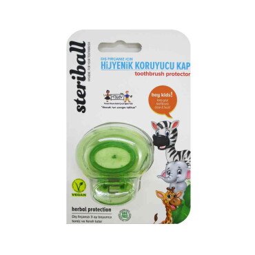 Steriball Toothbrush Protector Kids Green - Steriball