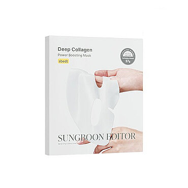 Sungboon Editor Deep Collagen Power Boosting Mask - Kolajen Destekleyici Güçlendirici Kağıt Yüz Maskesi 37 g - Sungboon Editor