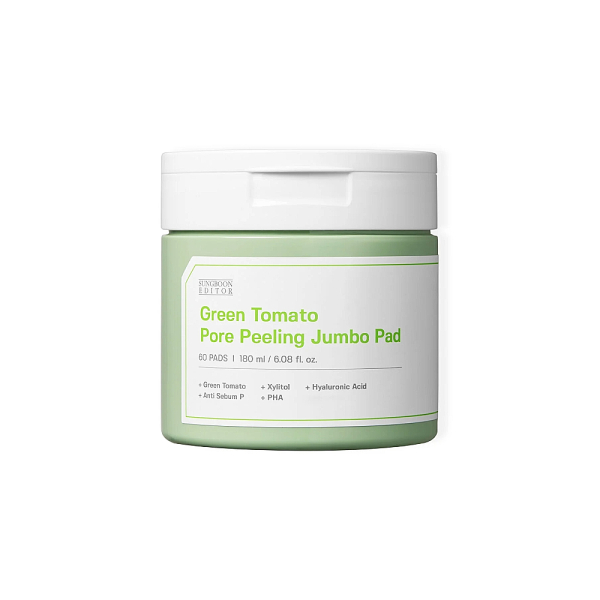 Sungboon Editor Green Tomato Gözenek Arındırıcı Peeling Pedi 60 Adet - 1