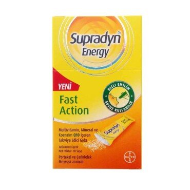 Supradyn Fast Action 10 Saşe - Supradyn