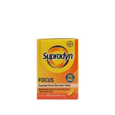 Supradyn Focus 30 Tablet - Supradyn