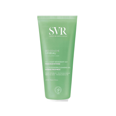 SVR Spirial Deo Douche Cleansing Gel 24 Saat Deodorant Etkili Temizleyici Duş Jeli 200ml - SVR