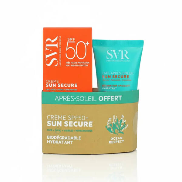 SVR Sun Secure Creme SPF50+ 50ml + Sun Secure Moisturising After Sun 50ml Güneş Koruyucu Set - 1