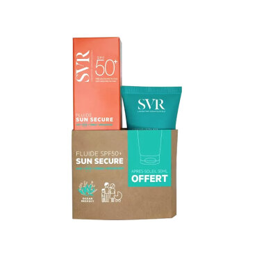 SVR Sun Secure Fluide SPF50+ 50ml + Sun Secure Moisturising After Sun 50ml Güneş Koruyucu Set - SVR