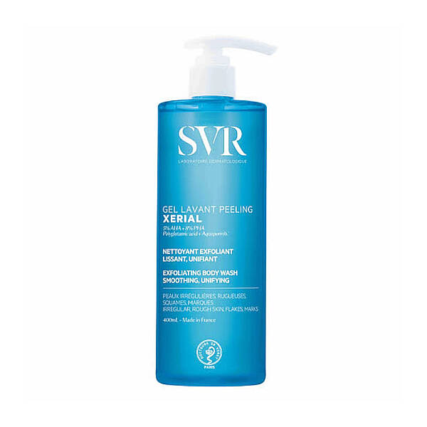 SVR Xerial Gel Lavant Peeling Pürüzsüzleştirici & Eşitleyici Peeling Etkili Temizleyici Jel 400 ml - 1