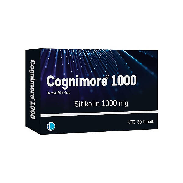 Tabilaç Cognimore 1000 Sitikolin 1000mg Takviye Edici Gıda 30 Tablet - 1