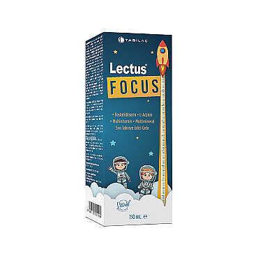 Lectus Focus Fosfatidilserin L-Arjinin Multivitamin Multimineral Takviye Edici Gıda 150 ml - Tabilaç