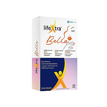 LifeXtra Bella Takviye Edici Gıda 30 Tablet - Tabilaç