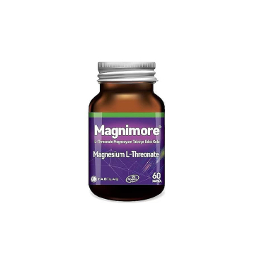 Tabilaç Magnimore Magnesium L-Threonate 60 Kapsül Takviye Edici Gıda - Tabilaç