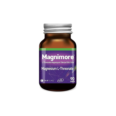 Tabilaç Magnimore Magnesium L-Threonate 90 Kapsül Takviye Edici Gıda - Tabilaç