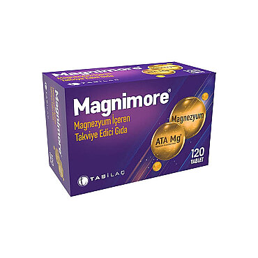 Tabilaç Magnimore Takviye Edici Gıda 120 Tablet - Tabilaç