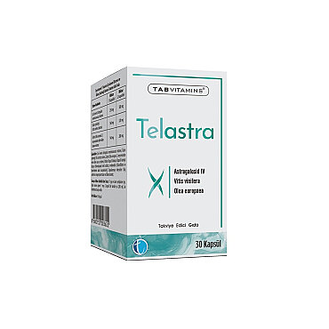 TabVitamins Telastra Takviye Edici Gıda 30 Kapsül - Tabilaç