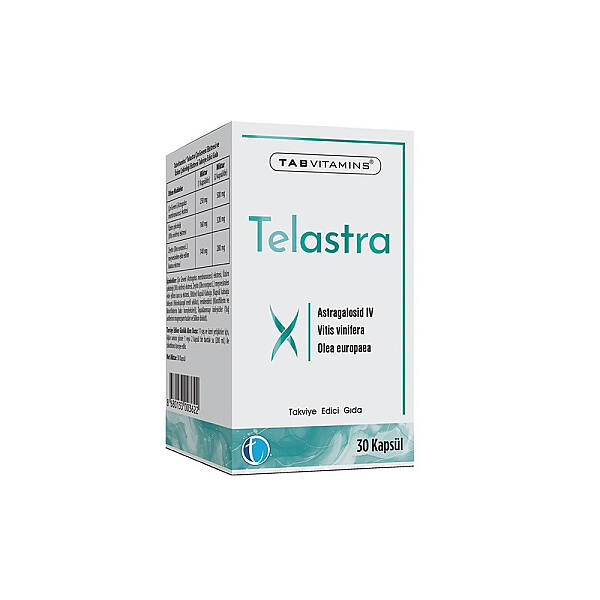 TabVitamins Telastra Takviye Edici Gıda 30 Kapsül - 1