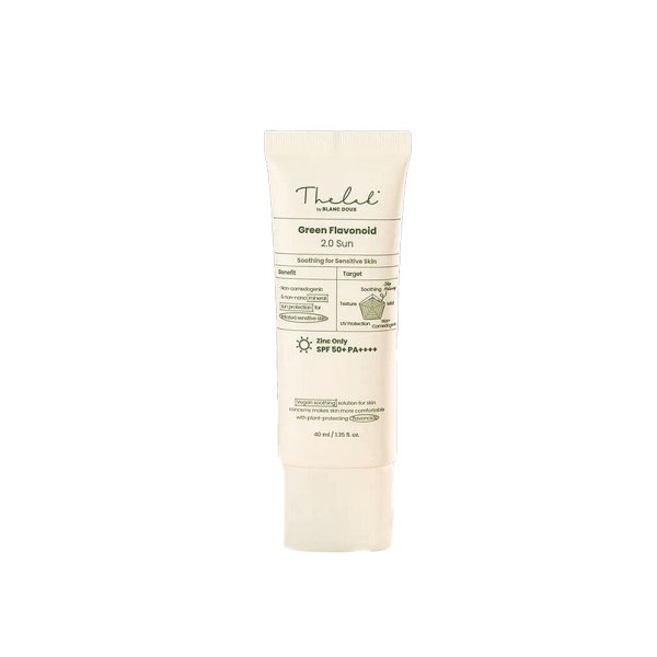 The Lab The Lab Green Flavonoid 2.0 SPF50 Hassas Ciltler İçin Mineral Filtreli Güneş Kremi 40 ml - 1