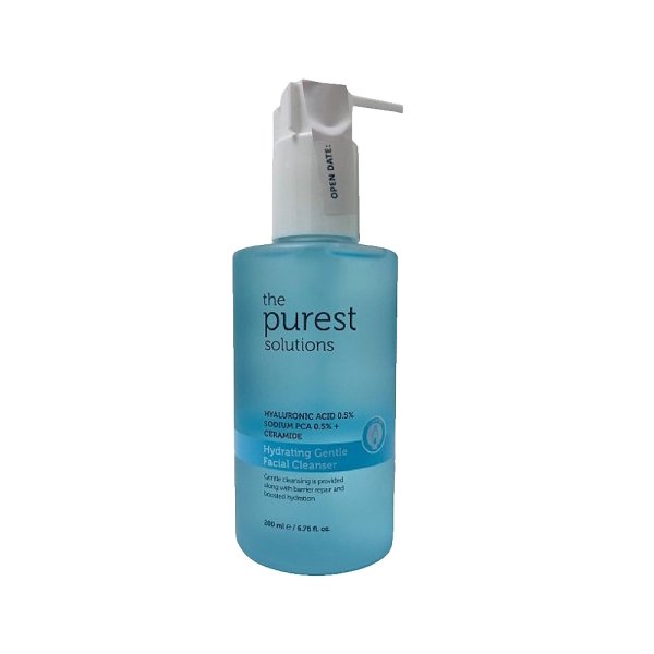The Purest Solitions Kuru ve Karma Ciltler İçin Hydrating Nazik Yüz Temizleyici 200ml - 1