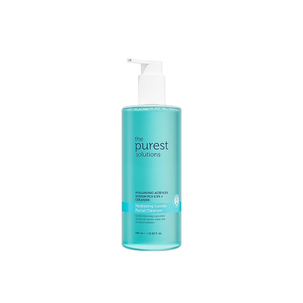 The Purest Solitions Kuru ve Karma Ciltler İçin Hydrating Nazik Yüz Temizleyici 400ml - 1