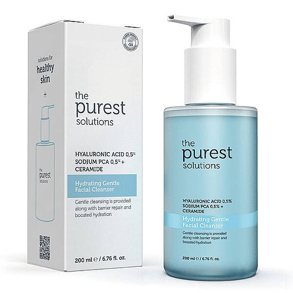 The Purest Solitions Kuru ve Karma Ciltler İçin Hydrating Nazik Yüz Temizleyici 200ml - 2