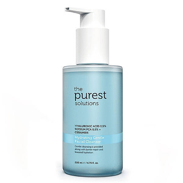 The Purest Solitions Kuru ve Karma Ciltler İçin Hydrating Nazik Yüz Temizleyici 200ml - 1